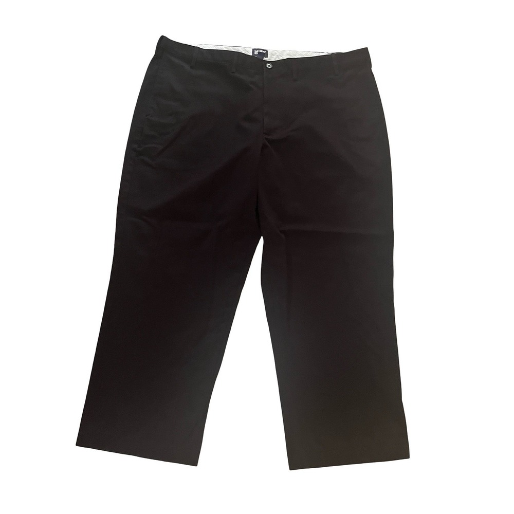 Lands' End Men's Size 44x27‎ Traditional Fit Dress Slacks, Lot of 2, Blue Black